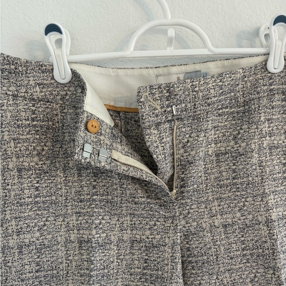 Boden Metalic Silver Bistro Crop Trouser - Picture 9 of 15